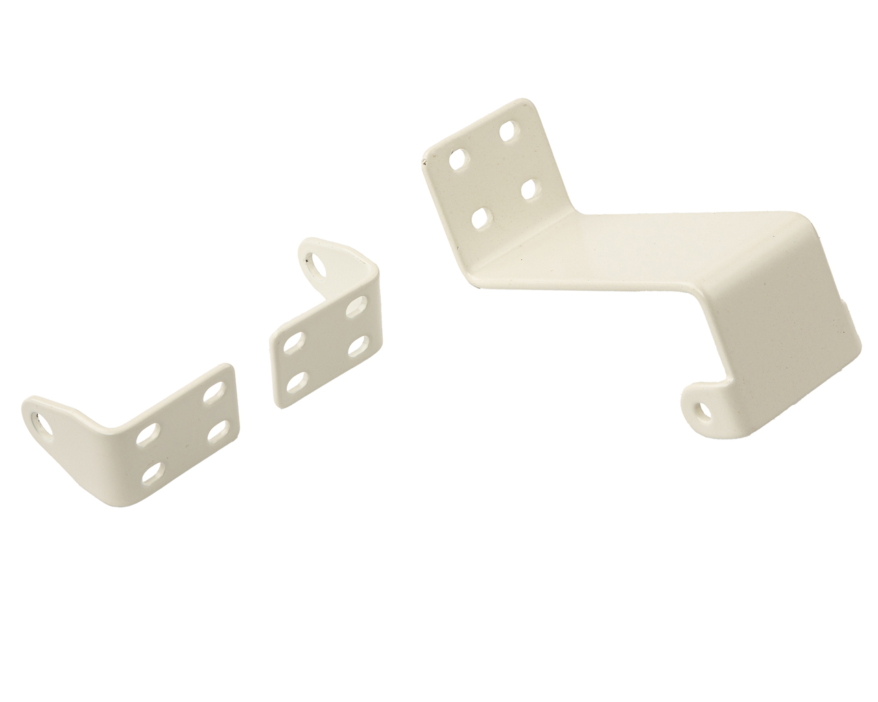 Комплект креплений для монтажа приводов PRO Синхро (нижнеподвесное, внутрь), белый. Рис. 2