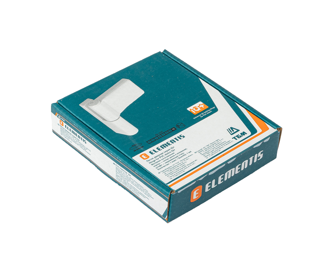 Петля дверная ELEMENTIS серия IQ-Plus 16-19 мм, Черный RAL9005 матовый. Рис. 3