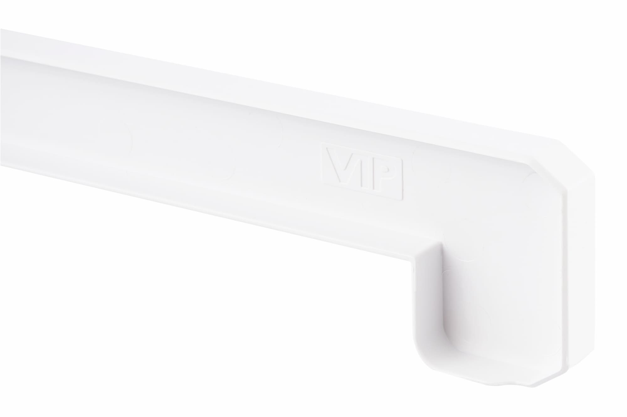 Заглушка стыковочная 90/135/150/180 градусов пластиковая для подоконника Витраж дизайн /600мм/ белая. Рис. 2