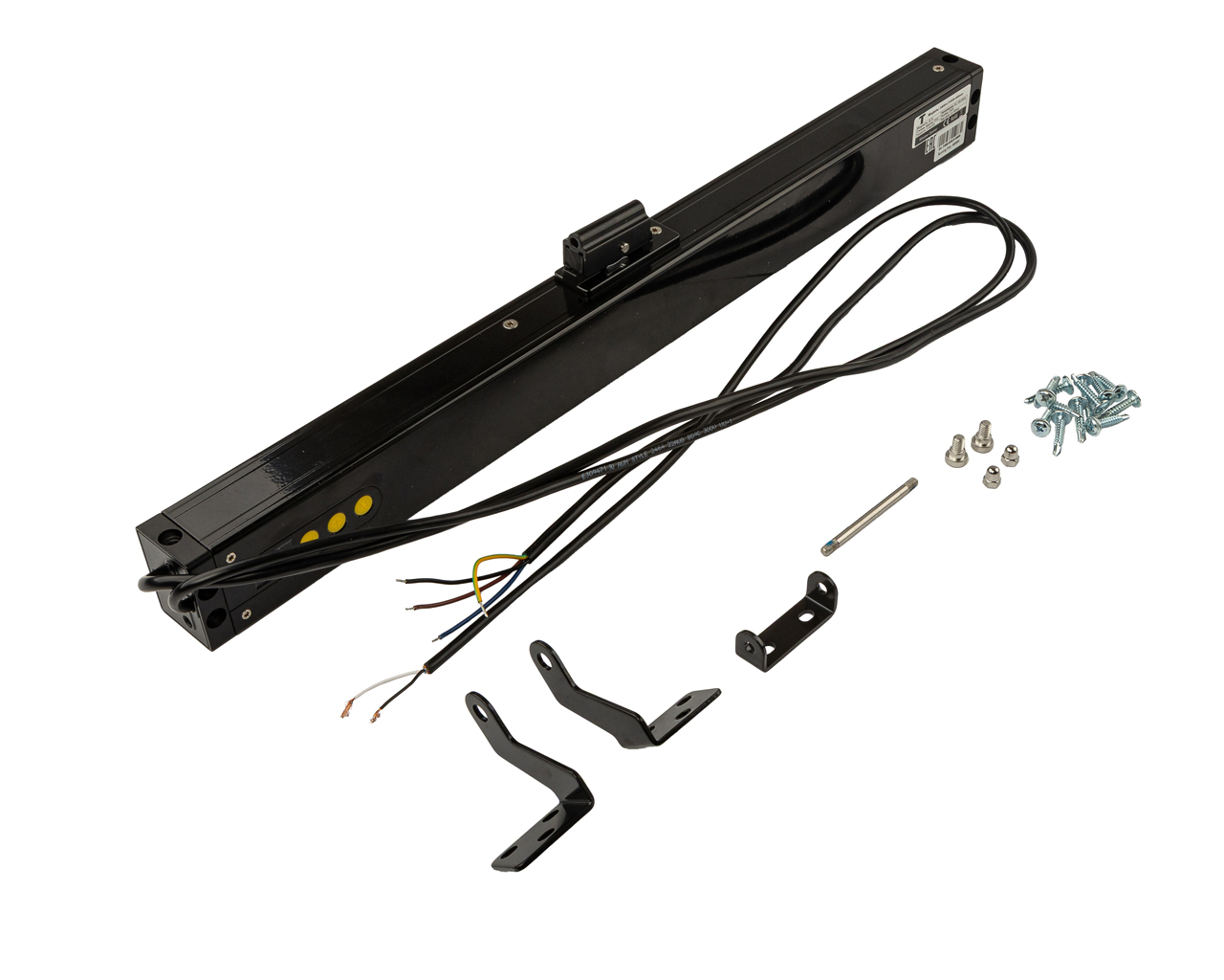 Электропривод цепной PRO Синхро с регулировкой выхода до 400мм, 230В, черный. Рис. 1