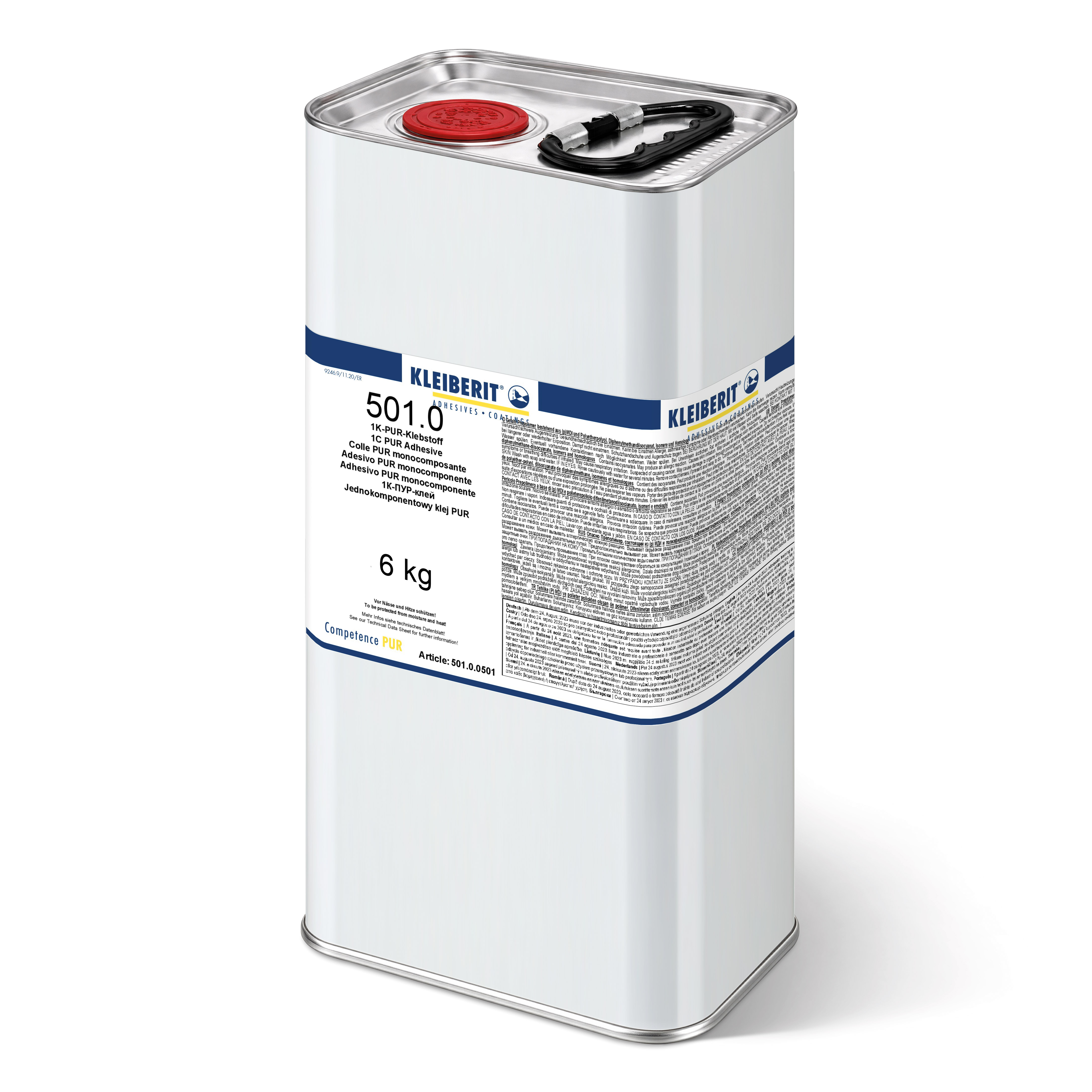 Клей ПУ Kleiberit 501.0, 6 кг, Д4