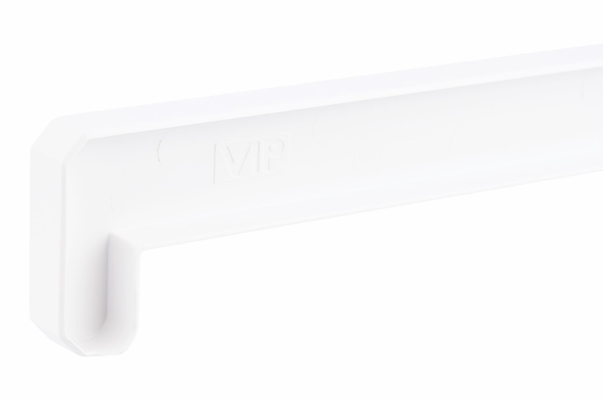 Заглушка стыковочная 90/135/150/180 градусов пластиковая для подоконника Витраж дизайн /600мм/ белая. Рис. 3