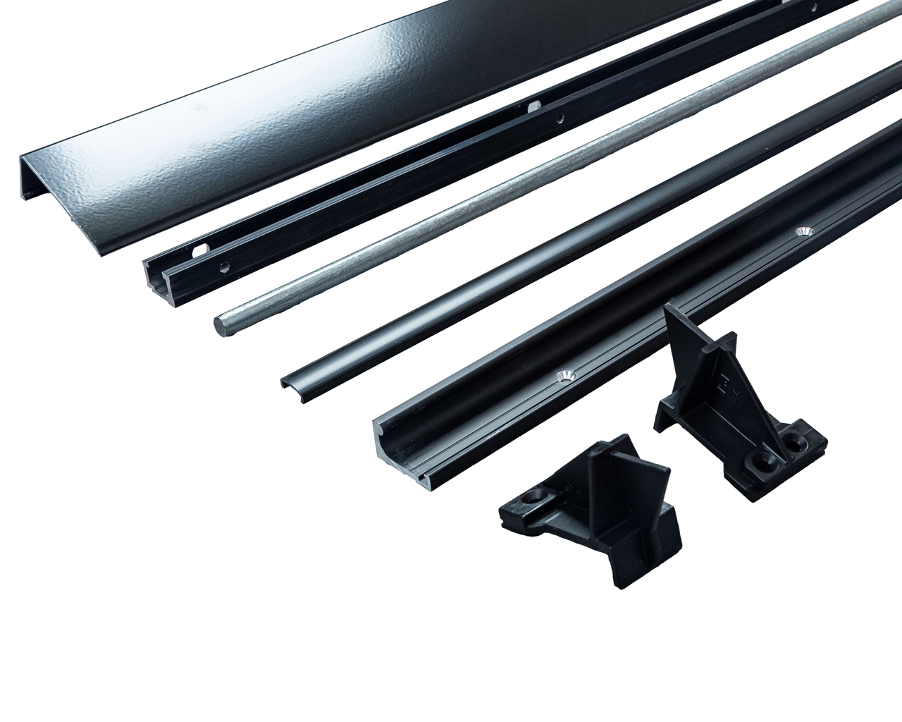 Комплект направляющих PSK COMFORT GR160/346, черный, направляющая черная. Рис. 3
