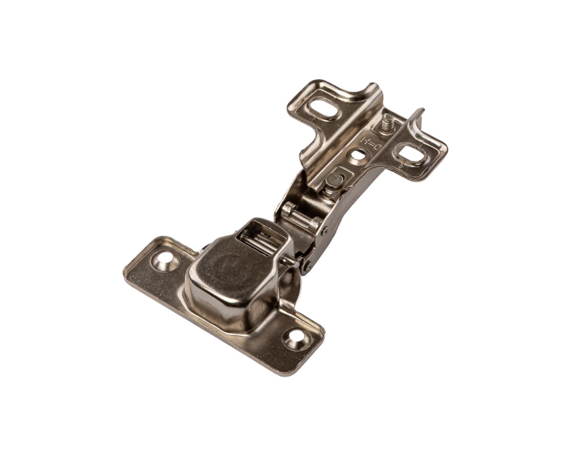 Петля смежная Slide-On без доводчика, 52 гр, с монтажной планкой h=0 мм в сборе, под саморез, 48*6 мм, 35 мм чашка. Рис. 2