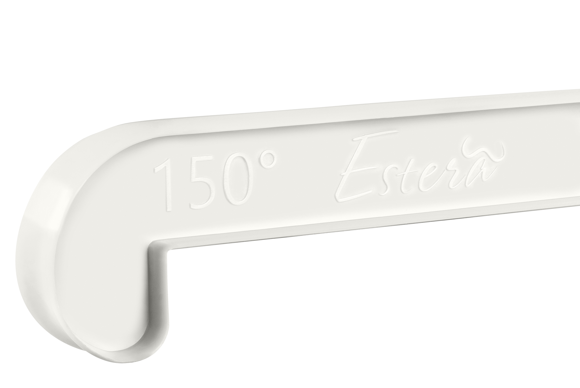 Заглушка стыковочная 150/180 градусов Витраж+ Стиль /600мм/ белая. Рис. 2