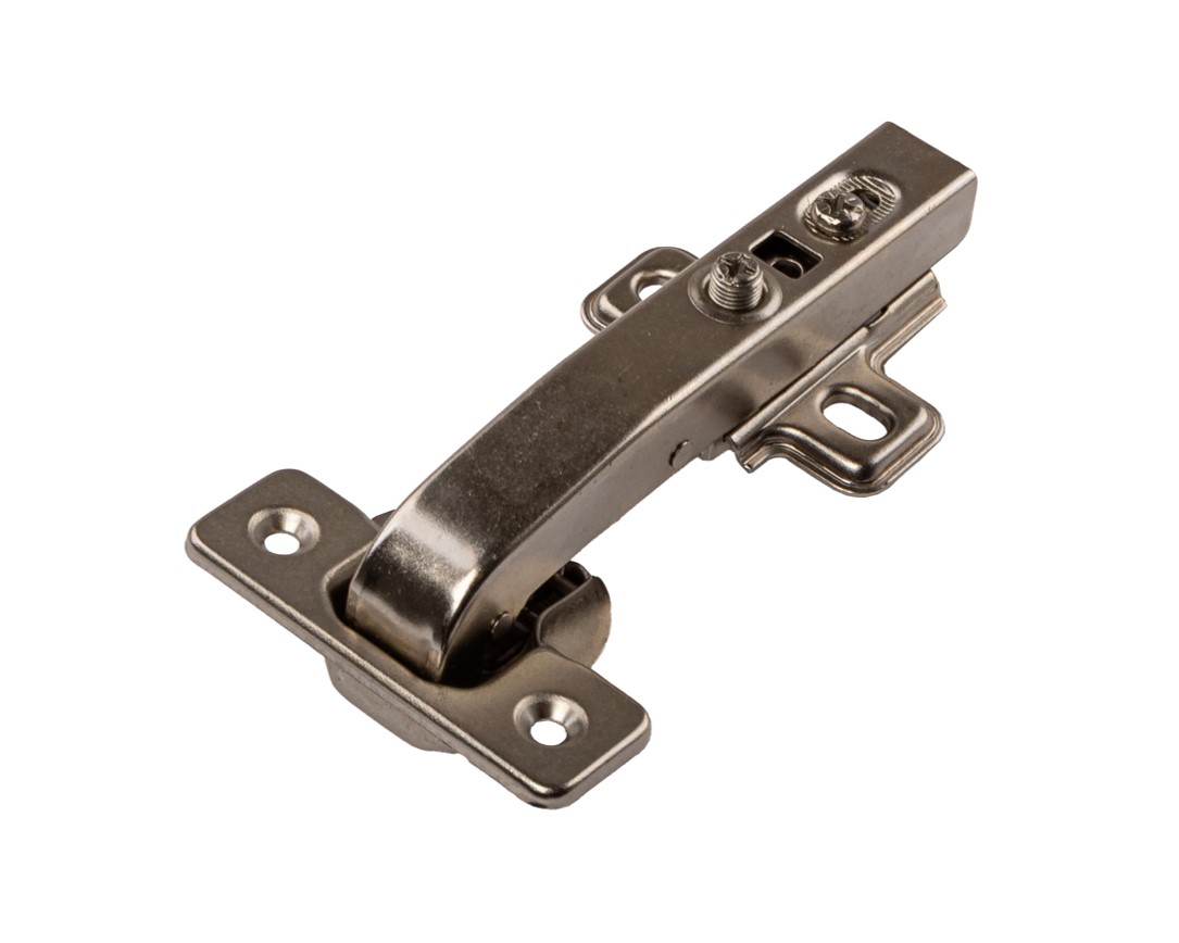 Петля угловая +90 Clip-On с доводчиком, 87 гр, с монтажной планкой H=2 мм в сборе, под саморез, 45 мм, 35 мм чашка. Рис. 3