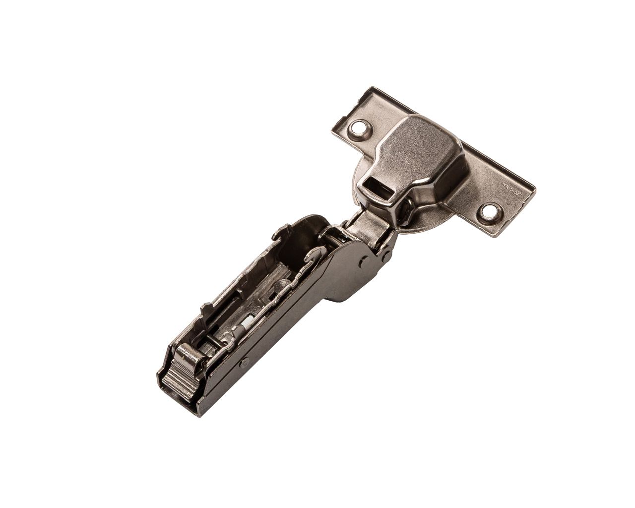 Петля для вкладных дверей Alphalux Titan Clip-On, без пружины, угол открывания 100°, 52 мм, чашка 35 мм, титан. Рис. 3