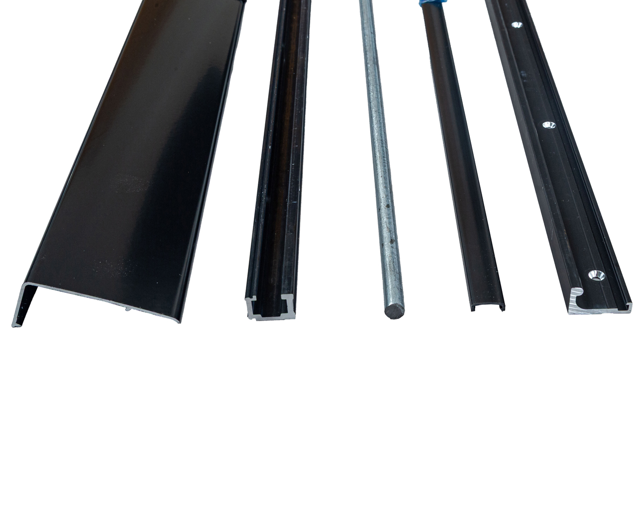 Комплект направляющих PSK COMFORT Soft Gr87/200 , черный. Рис. 1