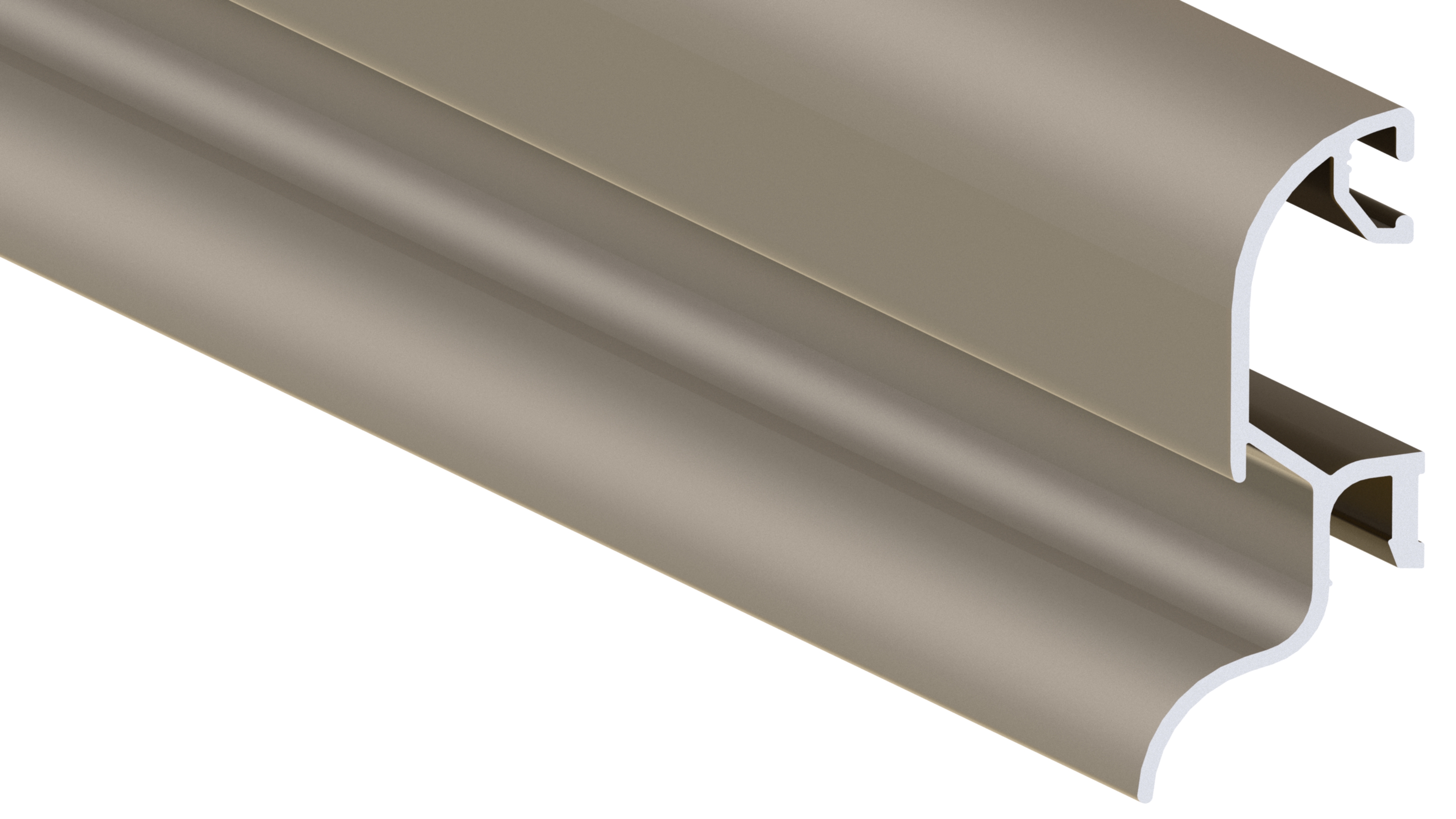 Профиль водоотводный АЛЮСТАРТ, алюминий, бронза. Рис. 1