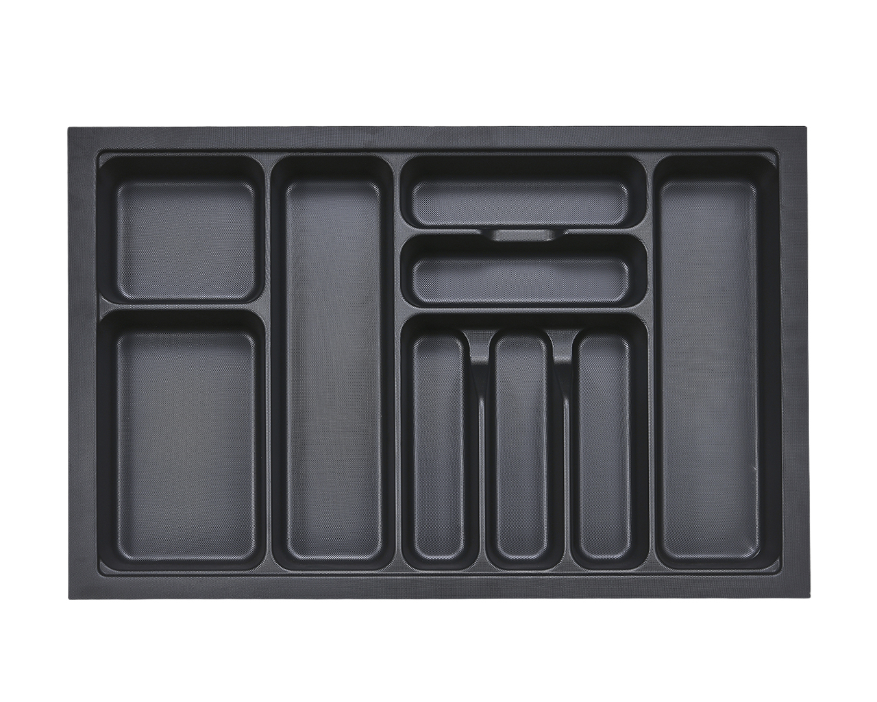 Лоток для столовых приборов Firmax, база 800, глубина 450 мм, 725x422, H=60, антрацит