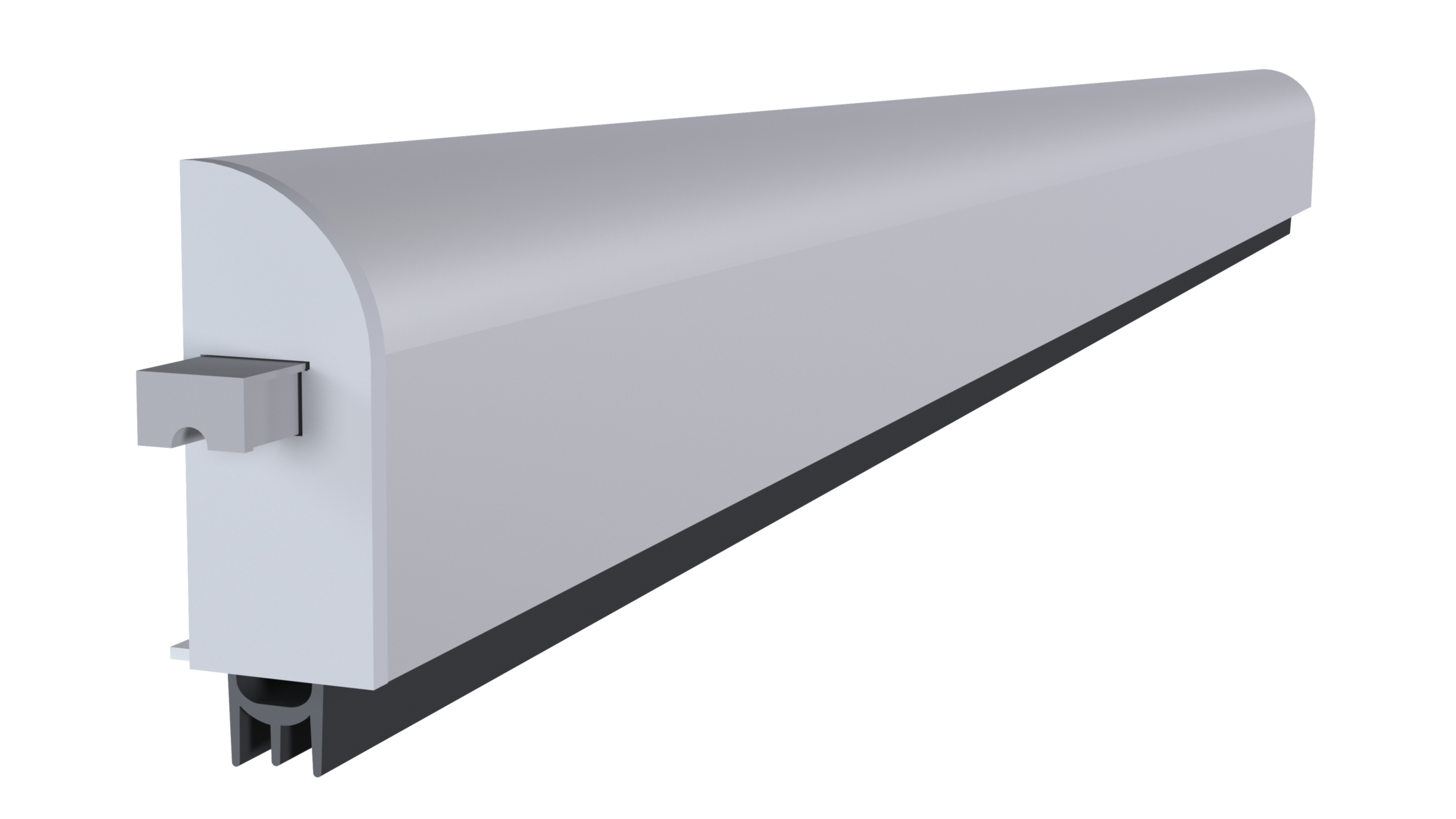 Автоматический дверной умный порог, длина 820 мм, накладной 18,45x40,2 мм. Рис. 1 Автоматический дверной умный порог, длина 820 мм, накладной 18,45x40,2 мм. Рис. 1