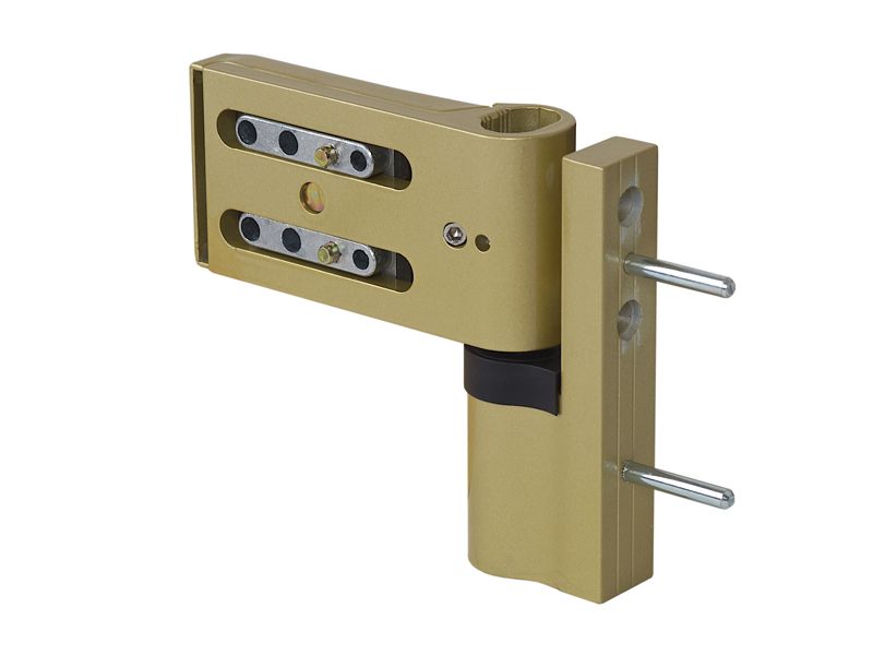 Петля Maxbar KT-V наплав 15-20 мм, Золото матовое. Рис. 2