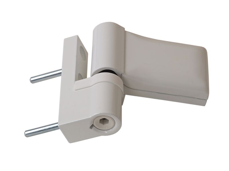 Петля Maxbar KT-SN наплав 15-20мм, Белый RAL9016. Рис. 3