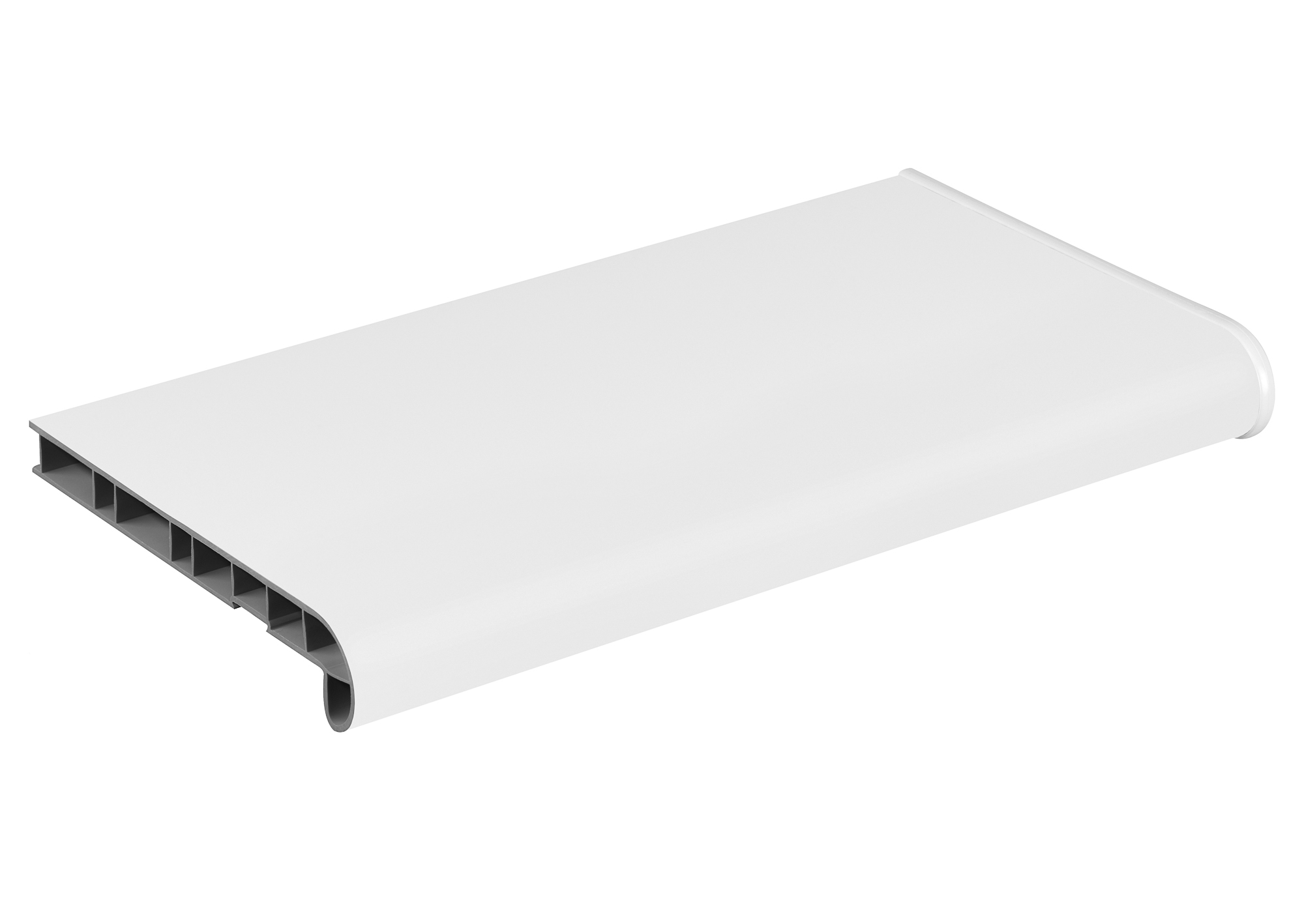 Подоконник пластиковый Витраж+ Стиль /500/ белый /6,0м/. Рис. 1