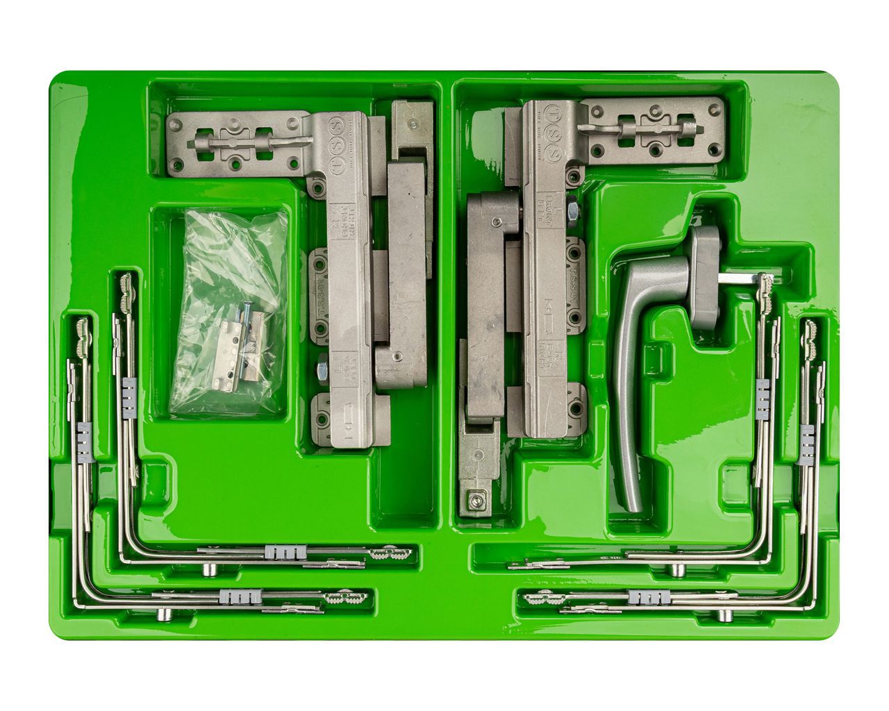 Комплект №1 TSS-130, левый, серебро (E GRAY). Рис. 1