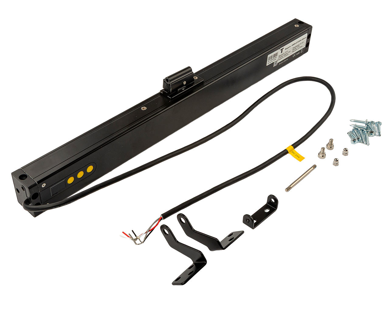 Электропривод цепной PRO Синхро с регулировкой выхода до 400мм, 24В, черный. Рис. 1 Электропривод цепной PRO Синхро с регулировкой выхода до 400мм, 24В, черный. Рис. 1