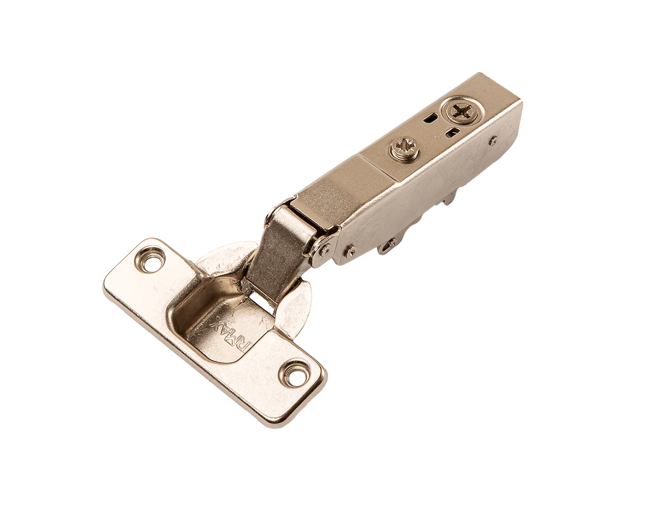 Петля для смежных дверей Firmax Advanced PLUS, Anyway Click-On, без пружины, угол открывания 110°, 52 мм. Рис. 1