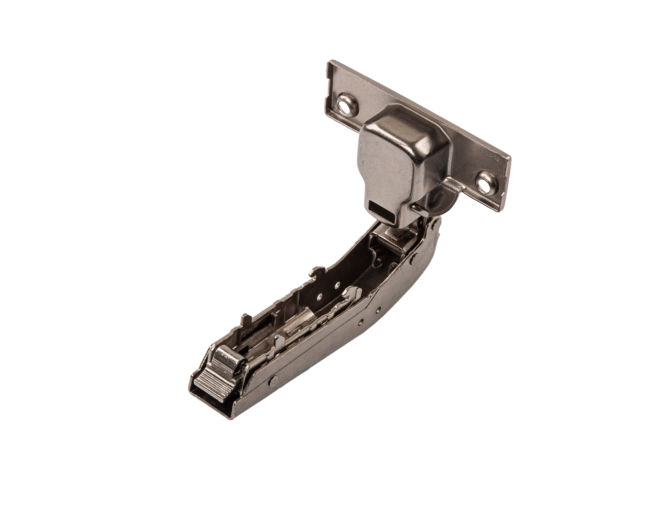 Петля для угловых дверей +90° Alphalux Titan Clip-On, без доводчика, угол открывания 100°, 52 мм, чашка 35 мм, титан. Рис. 3